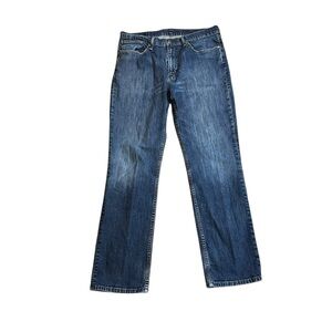 Levi’s 514 Men’s Jeans 36x32 Blue Straight Fit Denim Classic Mid Rise